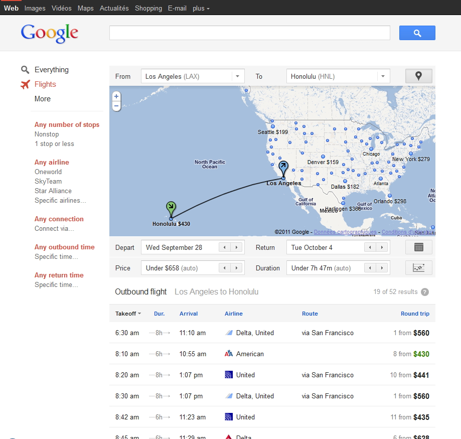 Google Flight