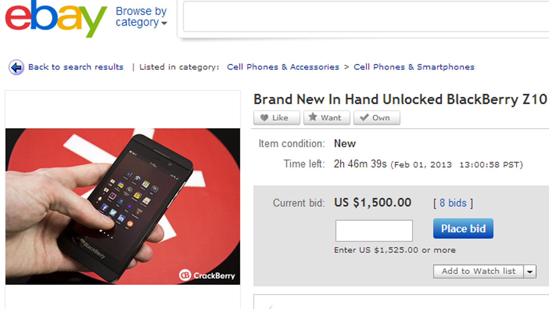blackberry-z10-ebay-encheres