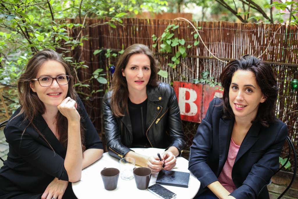 Elise, Raphaelle et Beatrice