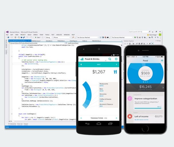 xamarin visual studio ios windows