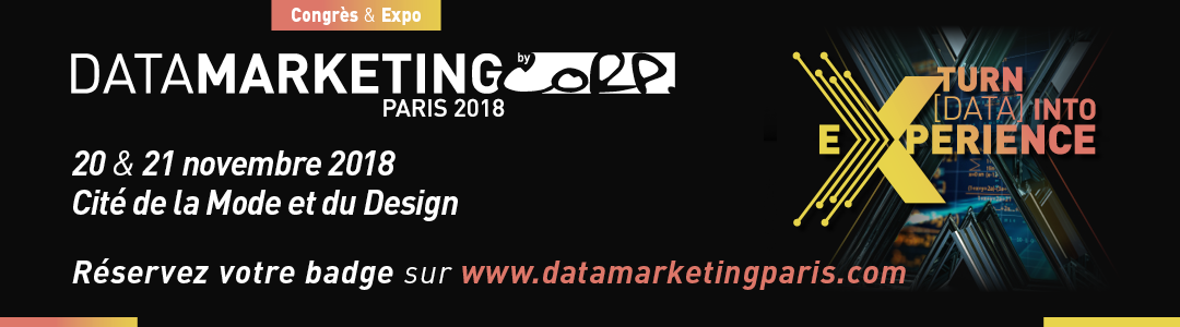 Data Marketing 2018 : Turn Data into Experience