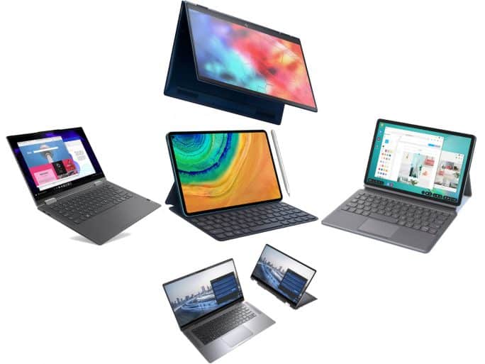5G : cinq PC et tablettes disponibles en France